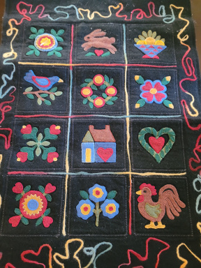 Quilt made by Ferne Weissman